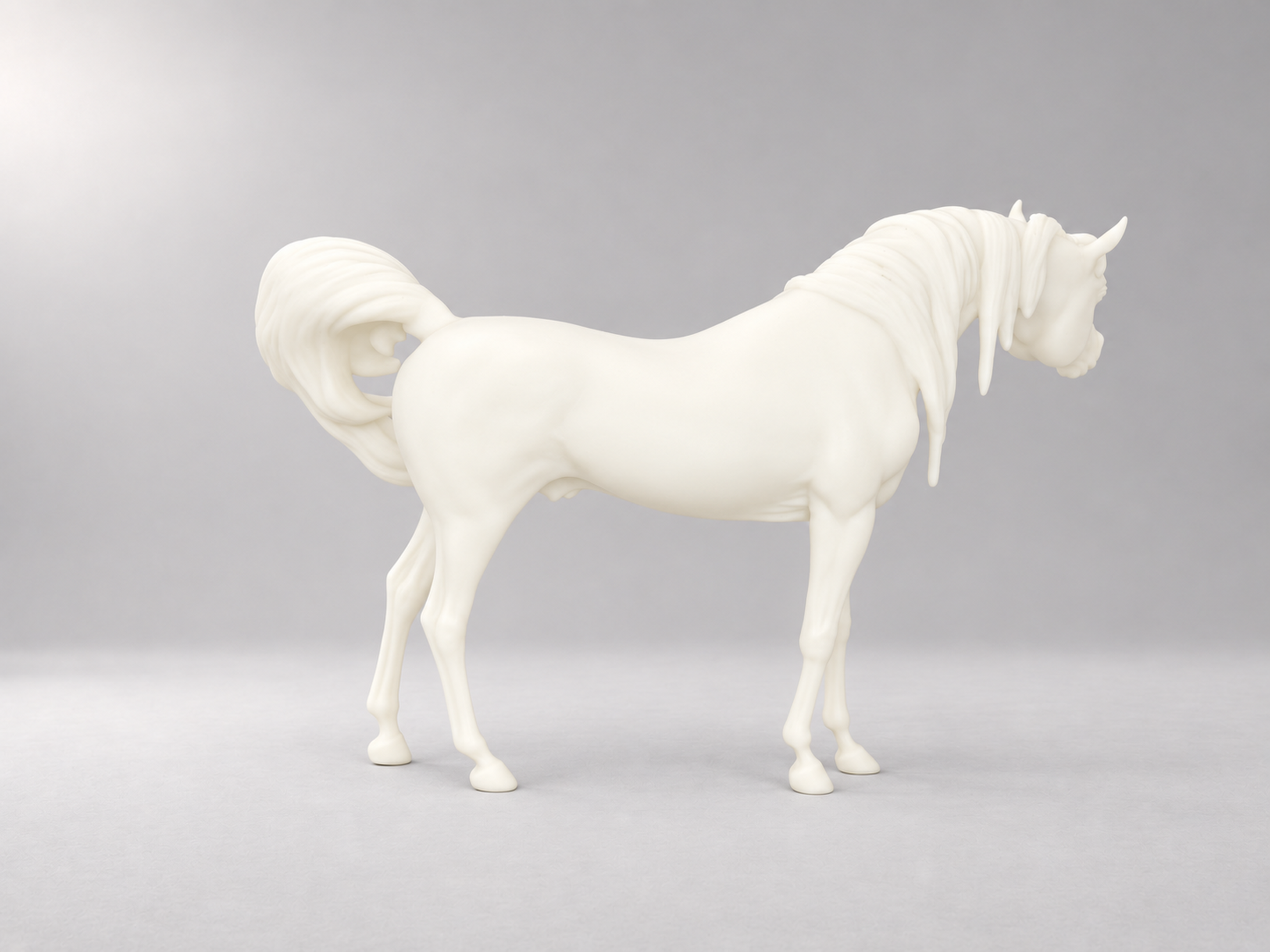 Al Shahir – Araber Hengst Modellpferd aus Resin