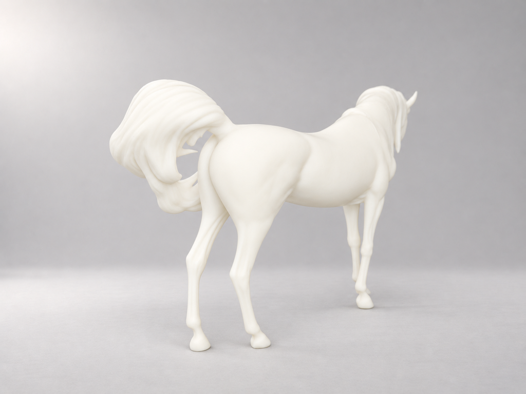 Al Shahir – Araber Hengst Modellpferd aus Resin