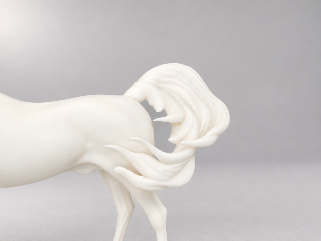 Al Shahir – Araber Hengst Modellpferd aus Resin
