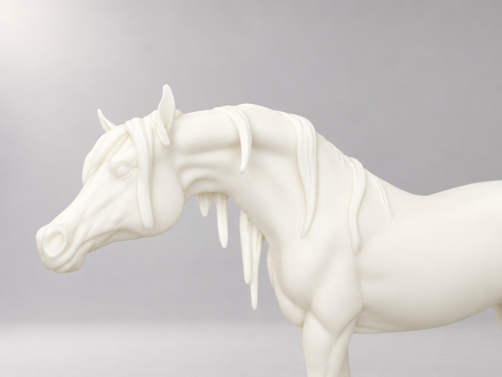 Al Shahir – Araber Hengst Modellpferd aus Resin