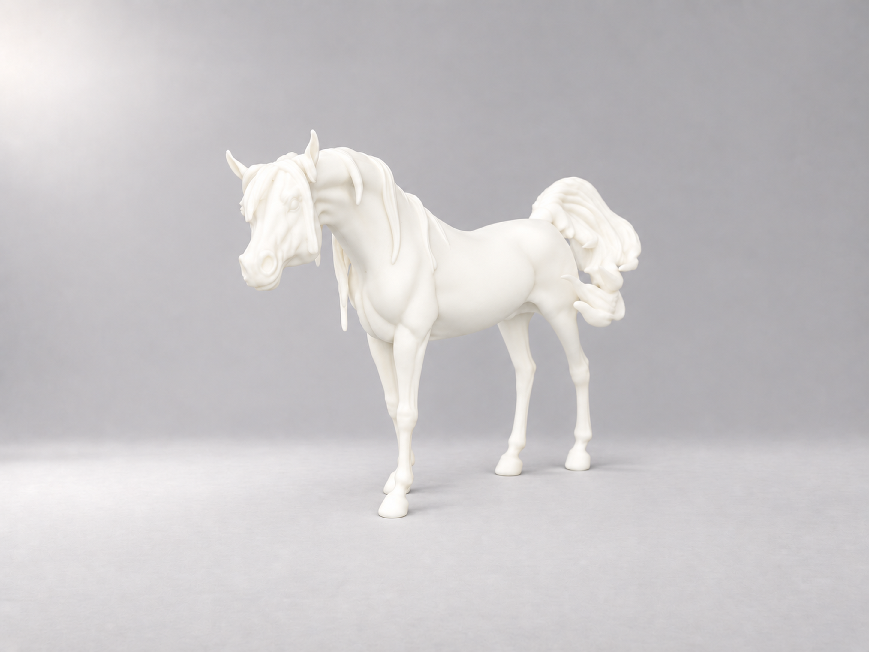 Al Shahir – Araber Hengst Modellpferd aus Resin