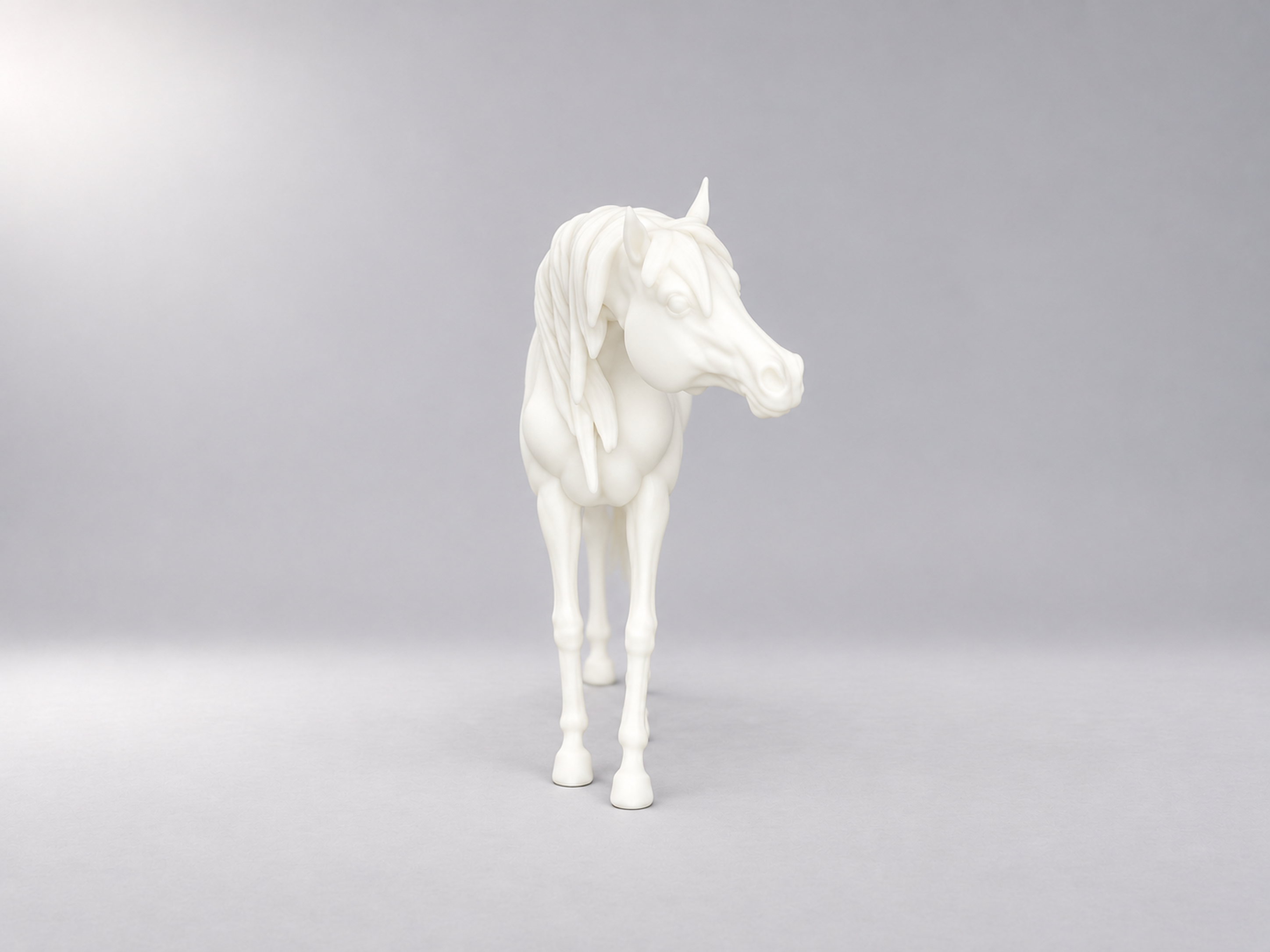 Al Shahir – Araber Hengst Modellpferd aus Resin